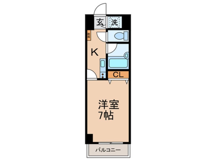 間取図 セシーズイシイ16