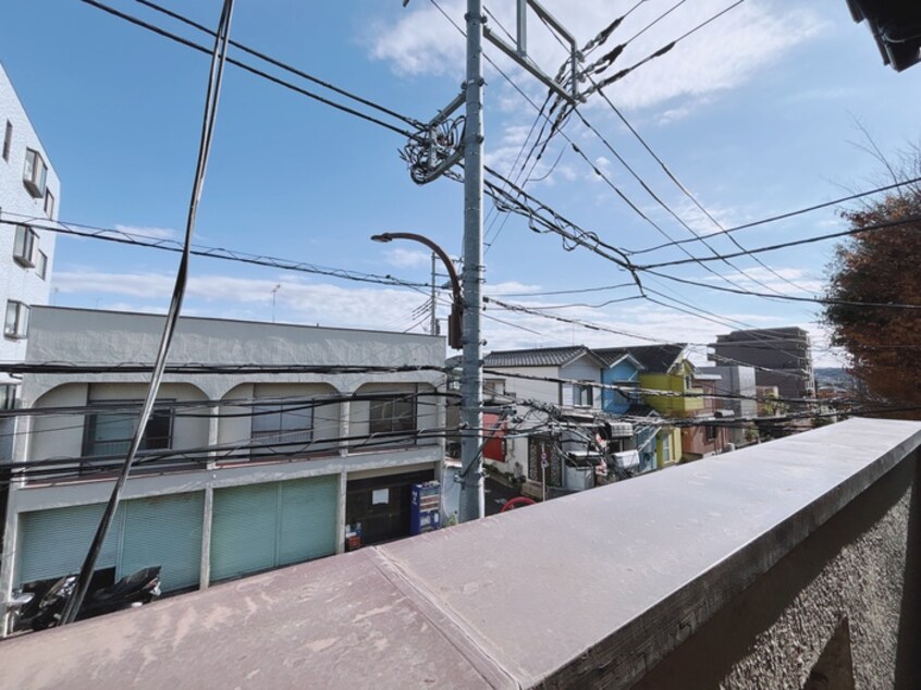 室内からの展望 中村ハイツ