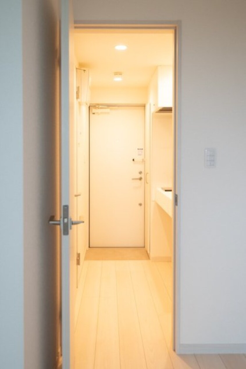 廊下 クレシア青戸