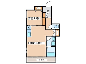 間取図 Ｖｉｌｌｅｔｔａ茅ヶ崎