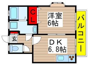 間取図 メゾン　ドワ－フ