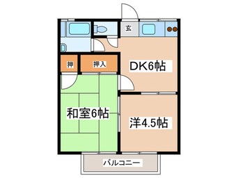 間取図 ルミネ高橋