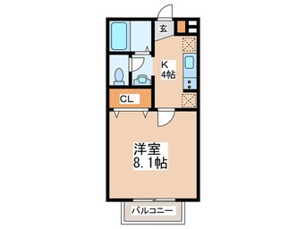 間取図 ハイツ暁苑