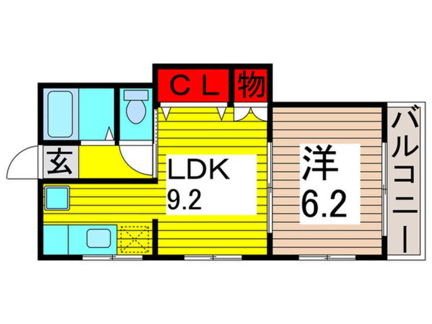 間取図 ファーストレジデンス神明Ｃ号棟