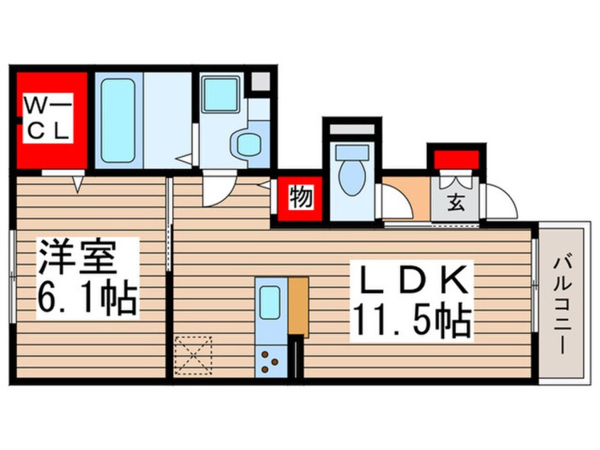 間取図 CREAⅠ
