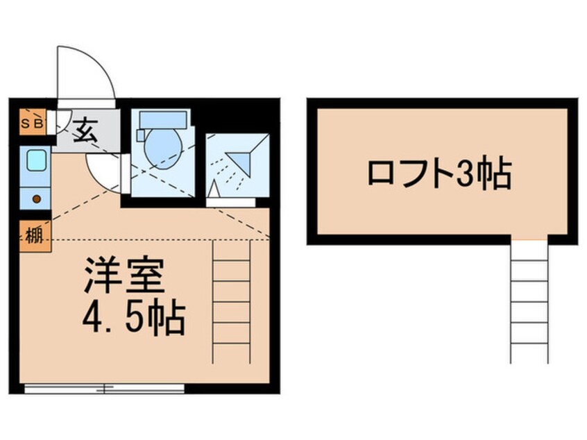 間取図 アヴァンティ高田馬場