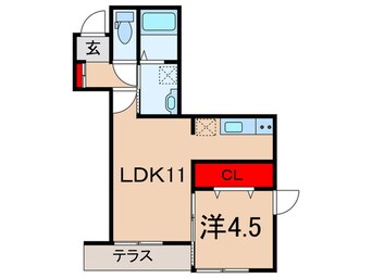 間取図 esola大泉学園