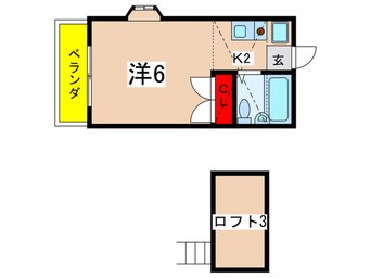 間取図 フォレスト百合ヶ丘Ｂ棟