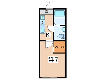 間取図 アザーレ・バモス柿生