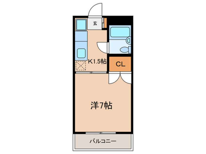 間取図 フェリ－ス自由が丘