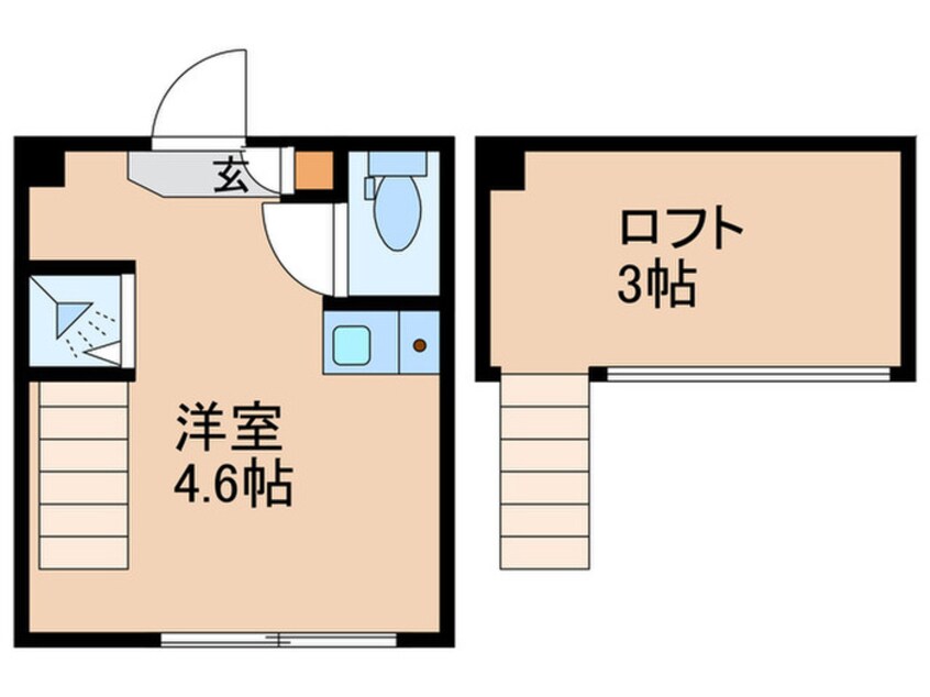 間取図 ハーモニーフロント中板橋