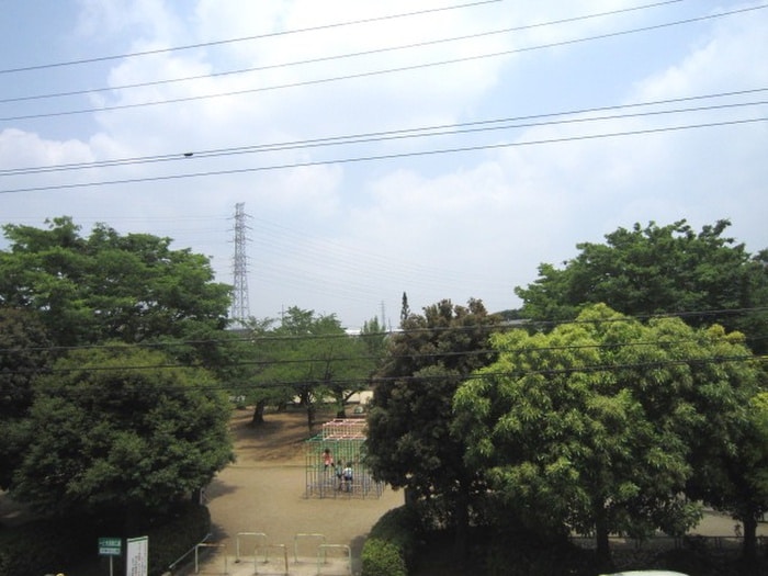 室内からの展望 パークハイツ吉田