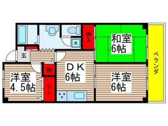 間取図 トップアイランドコ－ポ