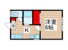 ＣＡＳＡ－Ｍ 1Kの間取り