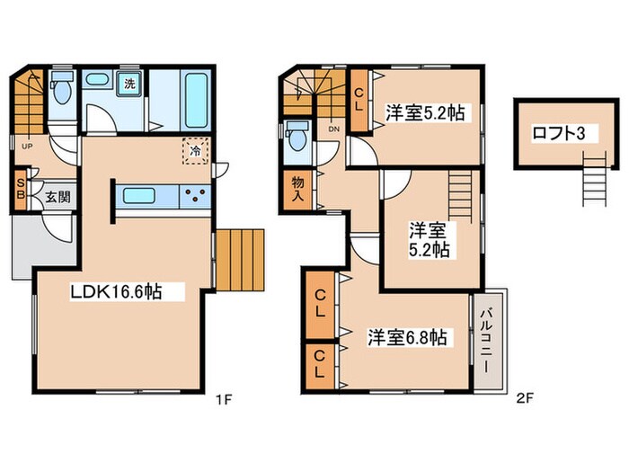 間取り図 佐須町4丁目戸建