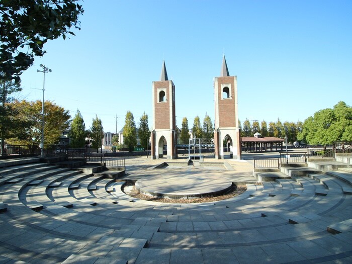 キャンベルタウン(公園)まで500m 石橋ホ－ムタウン