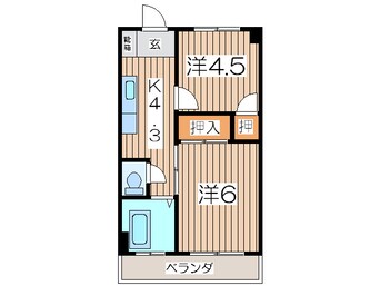 間取図 第一岸マンション