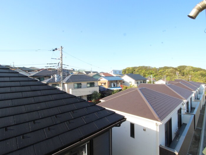 室内からの展望 第一岸マンション