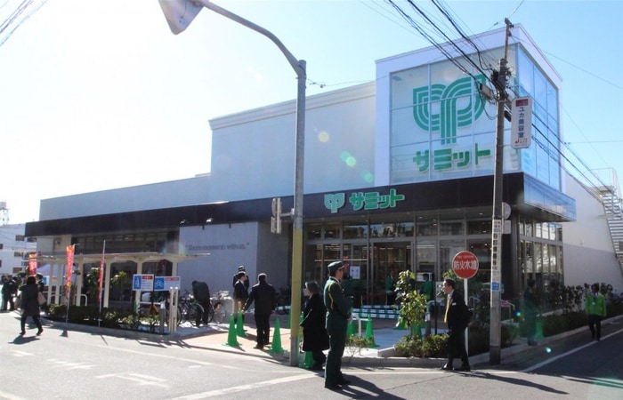 サミットストア江原町(スーパー)まで437m クリスタルコート新江古田