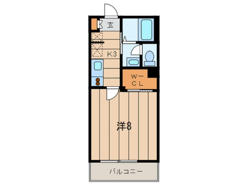 間取図 ア－ス日吉