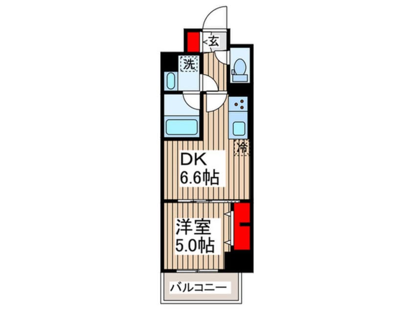 間取図 オンズマリーナ浅草