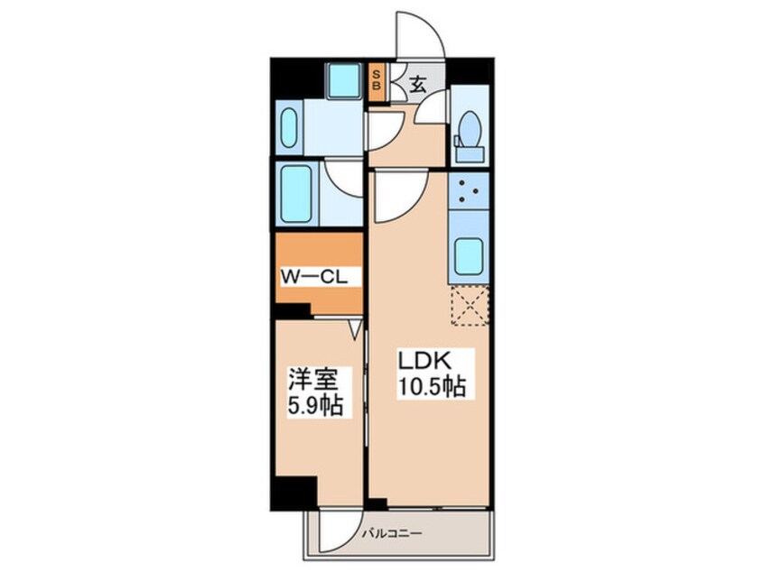 間取図 オンズマリーナ浅草