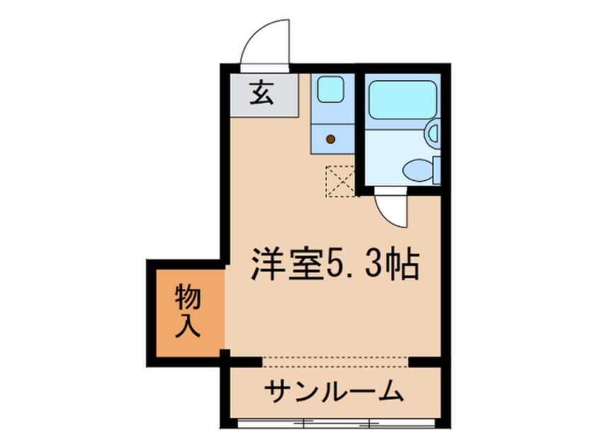 間取図 メゾンムラコシ2号館