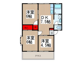 間取図 ウィンディ－ハウス