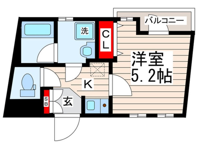 間取図 アルペ－ジュ江古田