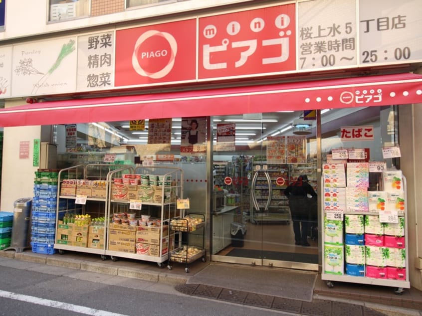 ピアゴ桜上水５丁目店(スーパー)まで135m LEVITT