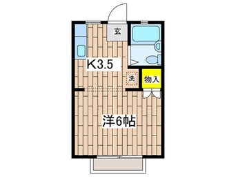 間取図 ブル－ウィング鵠沼