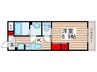 リブリ・丸屋 1Kの間取り