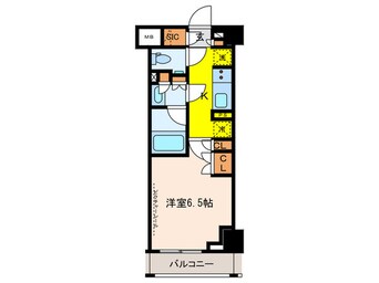 間取図 ザ・パークハビオ神泉