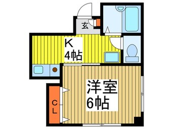 間取図 グランメールシャンボール