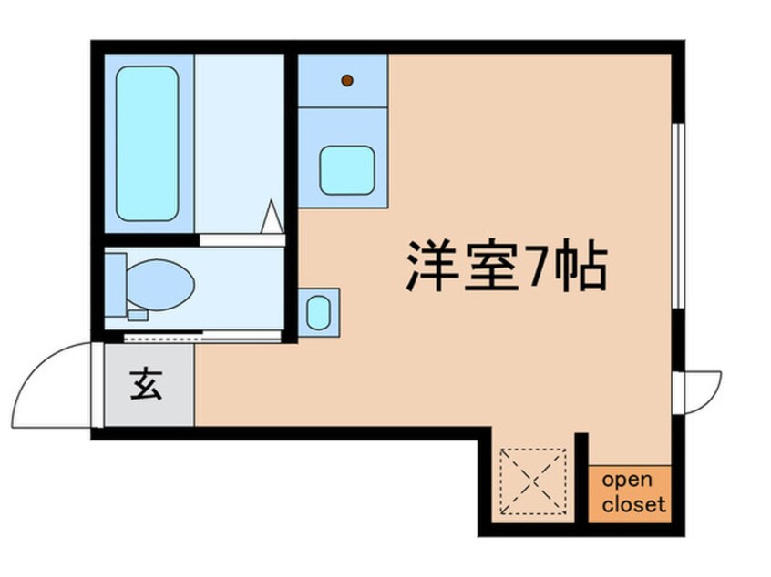 間取図 シャンカル豊島園