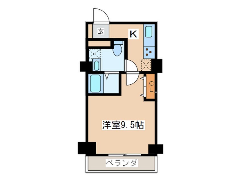 間取図 共栄町田ビル