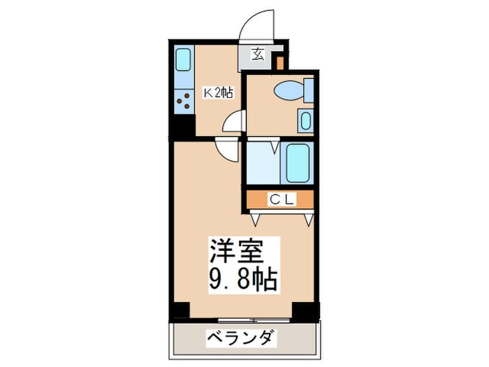 間取り図 共栄町田ビル