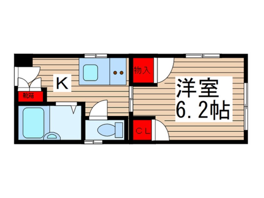 間取図 東新小岩パールハイツ