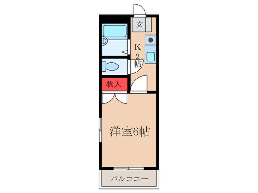 間取図 エスポワールなこし