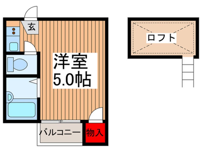 間取図 アミティ松村