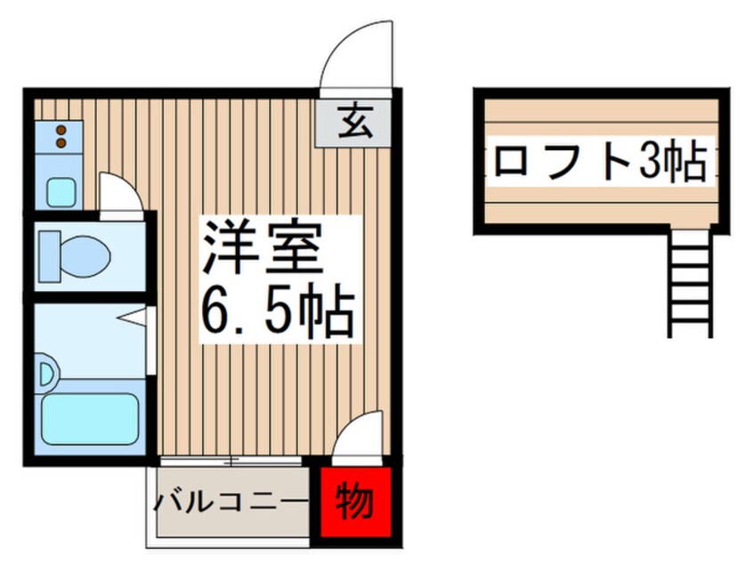 間取図 アミティ松村