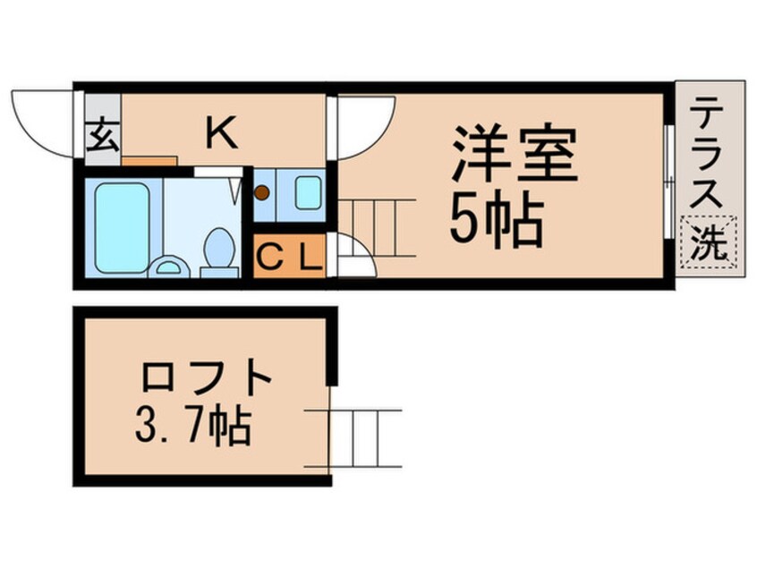 間取図 ＨＥＢＲＯＮ