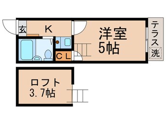 間取図 ＨＥＢＲＯＮ