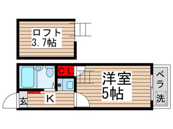 間取図 ＨＥＢＲＯＮ