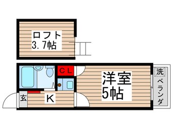 間取図 ＨＥＢＲＯＮ