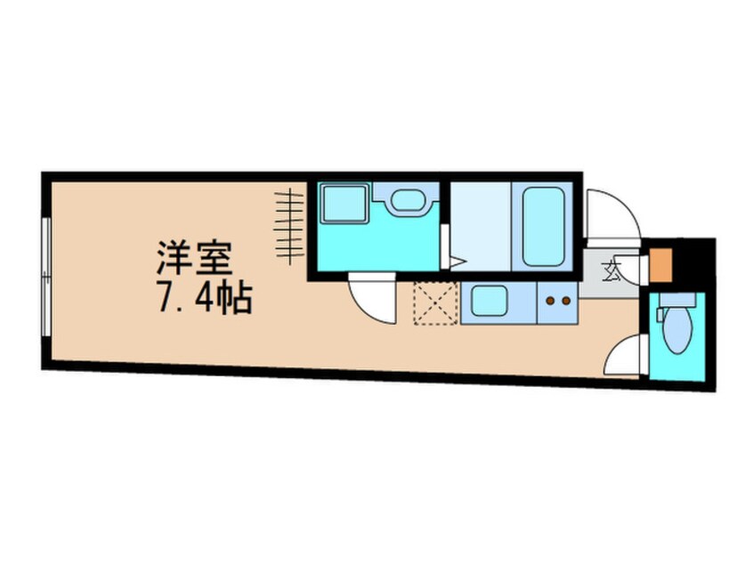 間取図 Ｇｒａｄｏ　ＯＹＡＭＡ