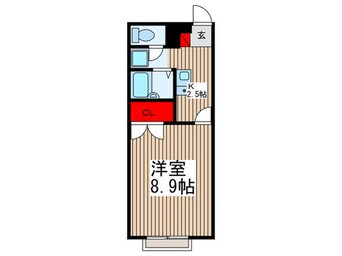 間取図 アム－ルＨ