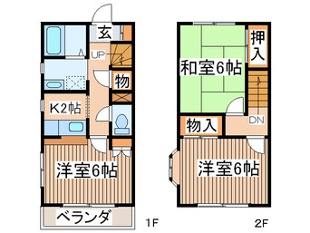 間取図 ロイヤルテラスＡ