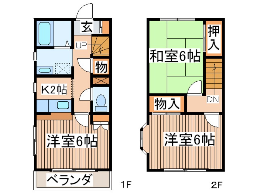 間取図 ロイヤルテラスＡ