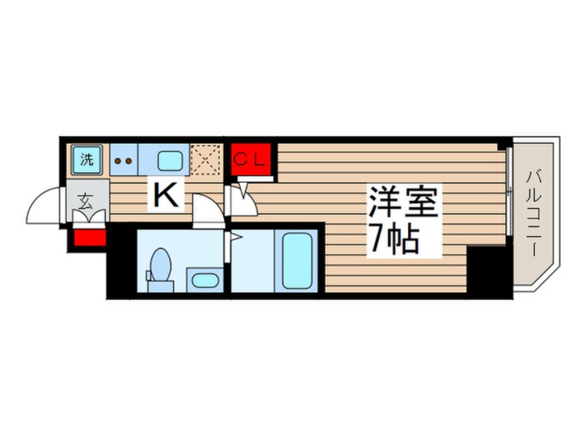 間取図 S-RESIDENCE松戸